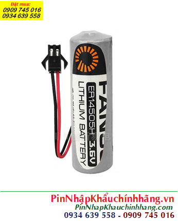 Fanso ER14505H (Zắc SM-2P), Pin nuôi nguồn PLC Fanso ER14505H lithium 3.6v 2700mAh
